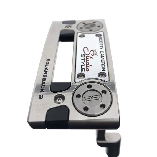 Used Scotty Cameron Studio Style Squareback 2 Long Design '25 Putter / 38 Inches