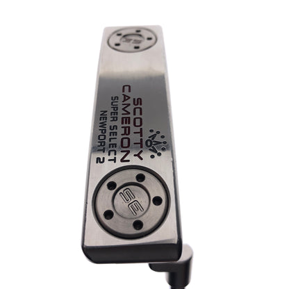 Used Scotty Cameron Super Select Newport 2 Putter / 34.0 Inches