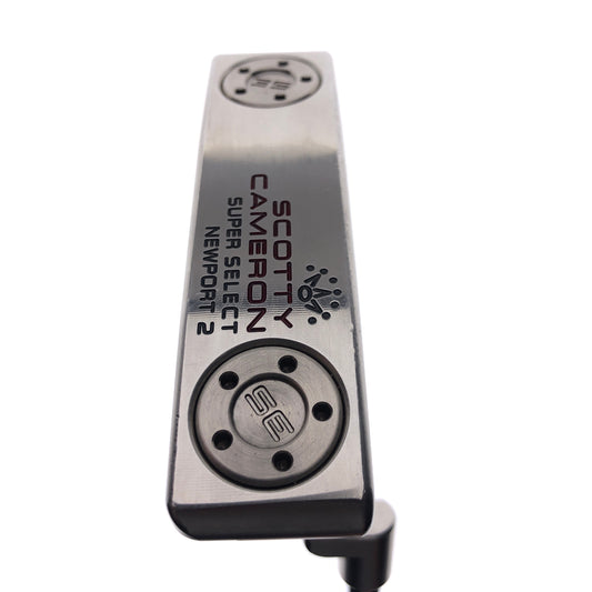 Used Scotty Cameron Super Select Newport 2 Putter / 34.0 Inches
