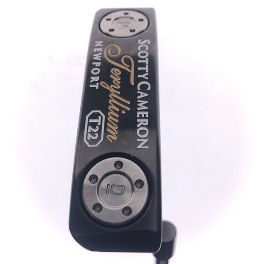 Used Scotty Cameron Teryllium T22 Newport Putter / 35.0 Inches