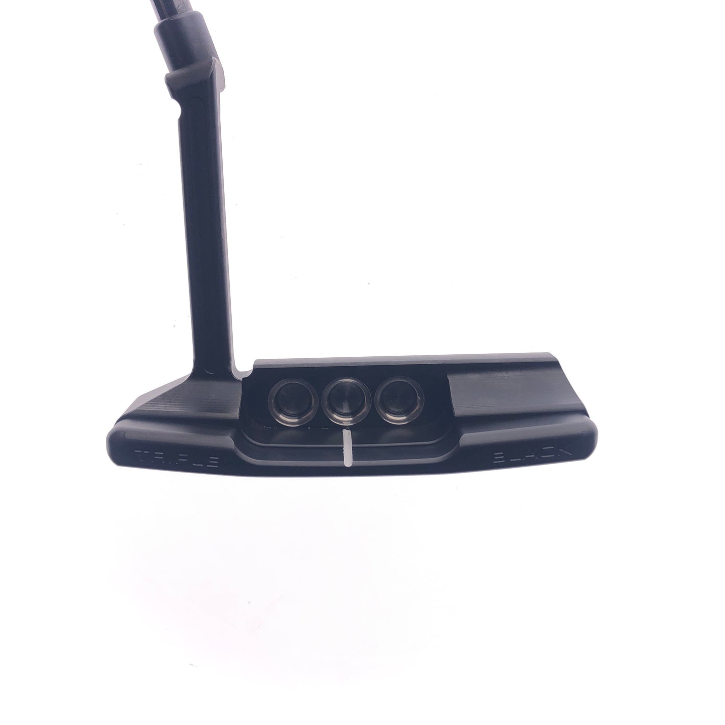 Used Scotty Cameron Triple Black Design B3 Newport 2 Long Neck Putter / 35.0