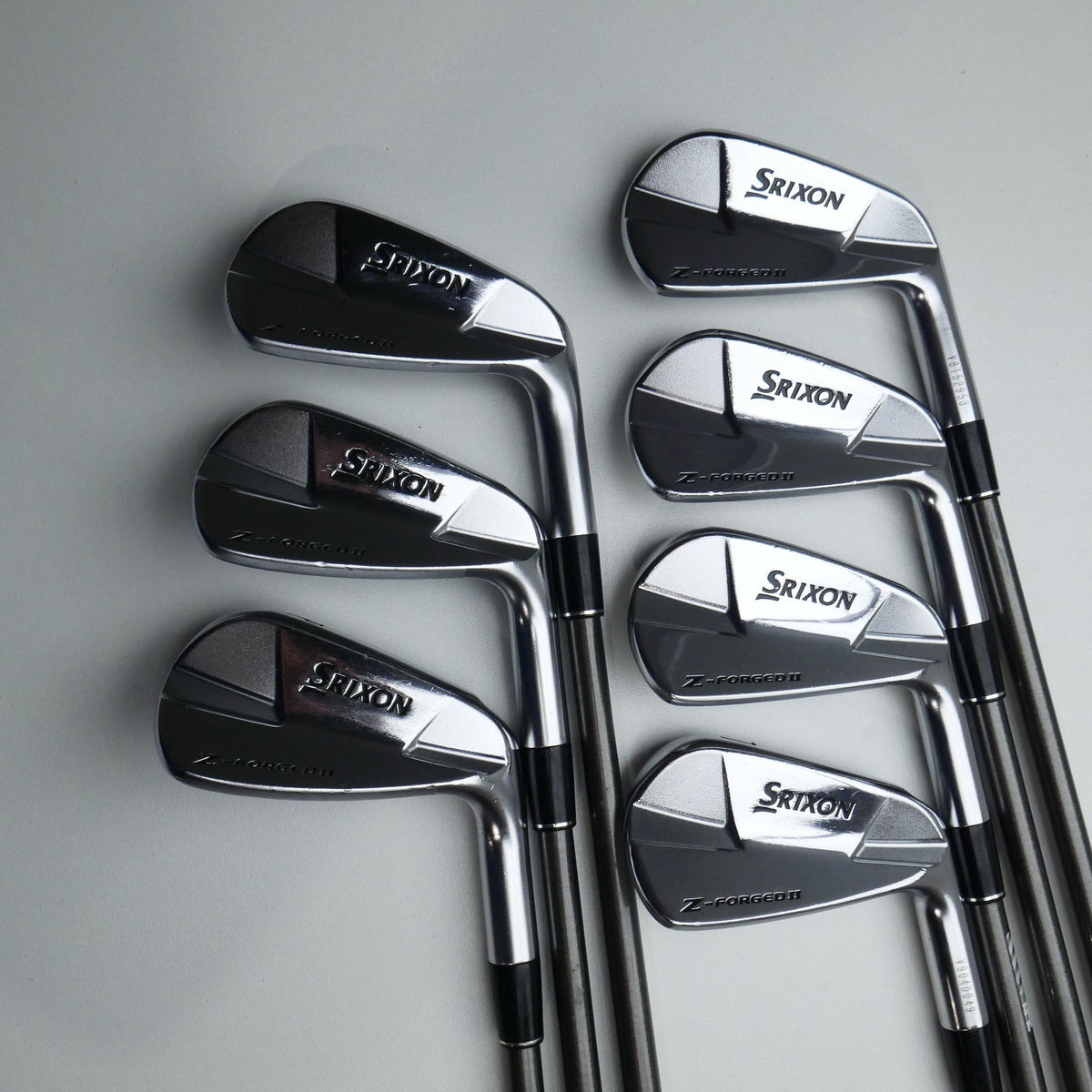 Used Srixon Z-Forged II Iron Set / 4 - PW / Stiff Flex