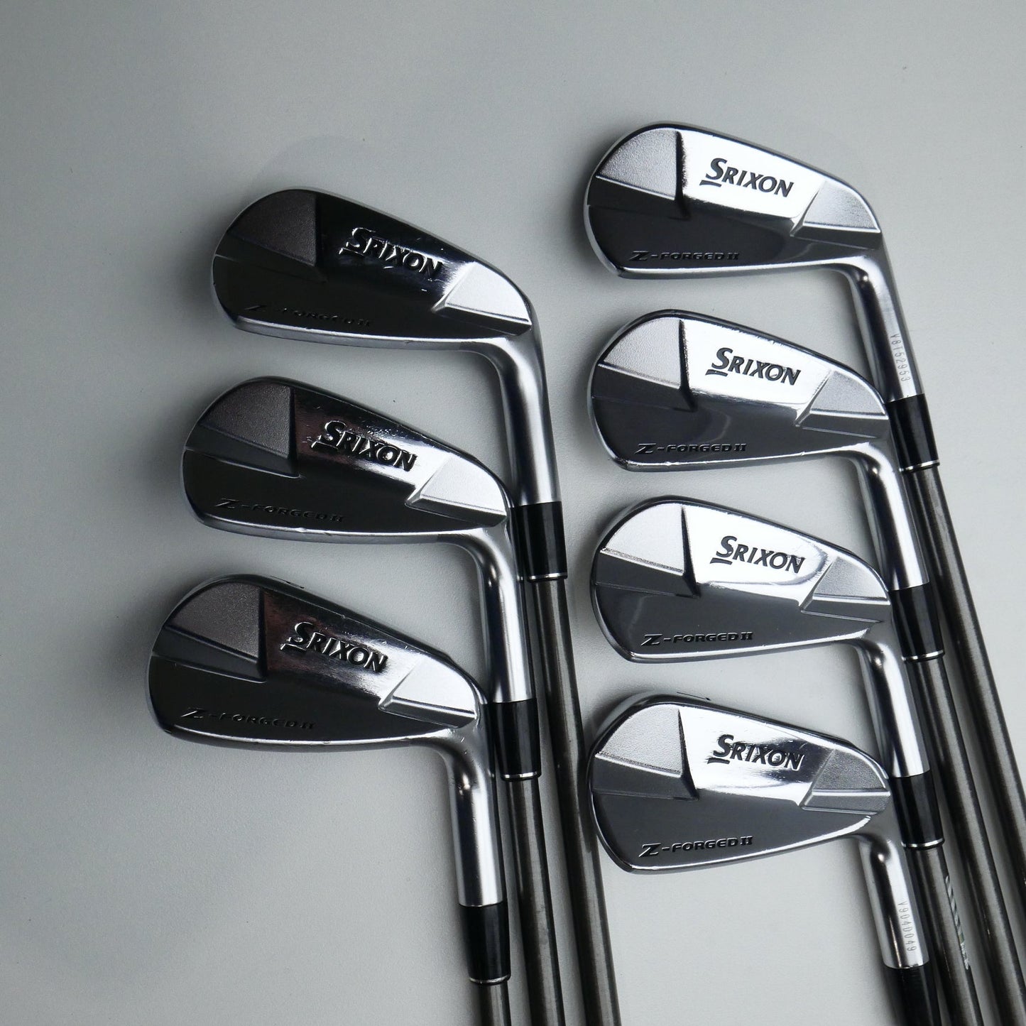 Used Srixon Z-Forged II Iron Set / 4 - PW / Stiff Flex