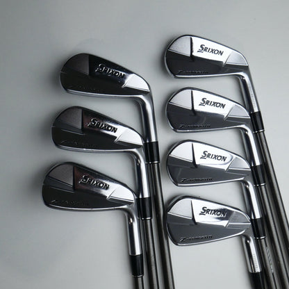 Used Srixon Z-Forged II Iron Set / 4 - PW / Stiff Flex