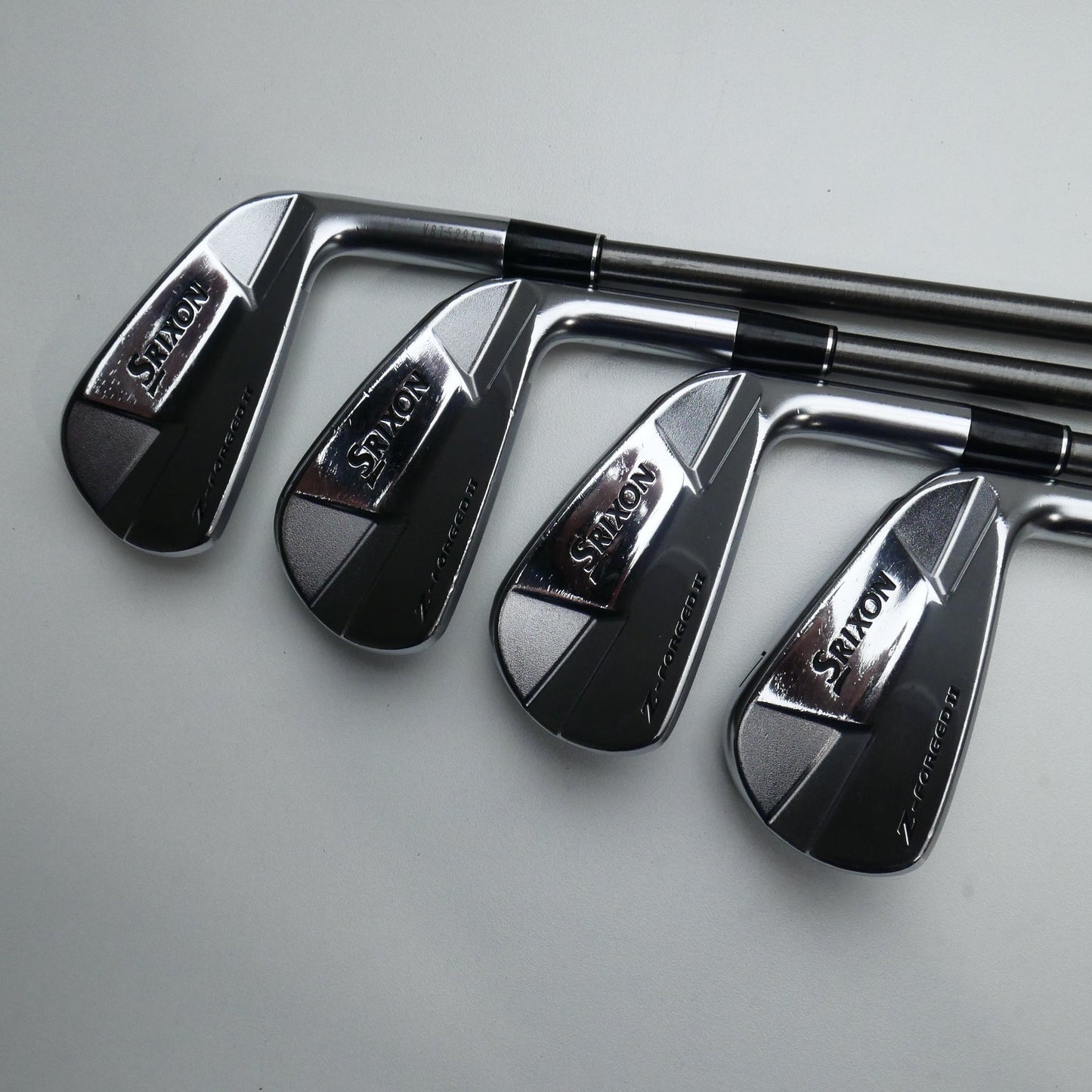 Used Srixon Z-Forged II Iron Set / 4 - PW / Stiff Flex
