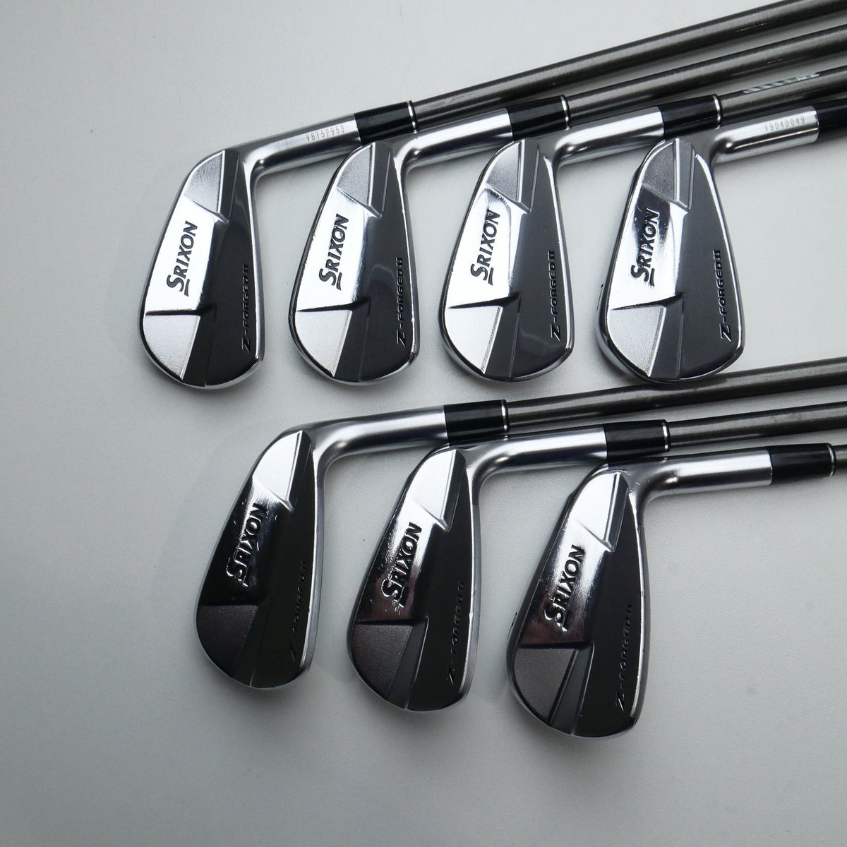 Used Srixon Z-Forged II Iron Set / 4 - PW / Stiff Flex