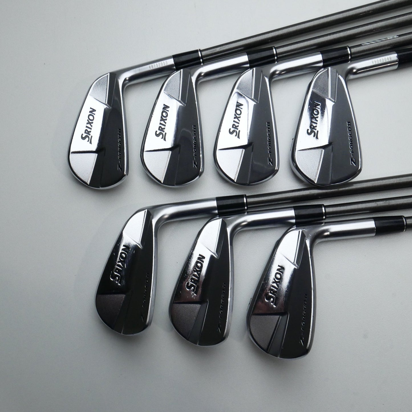 Used Srixon Z-Forged II Iron Set / 4 - PW / Stiff Flex