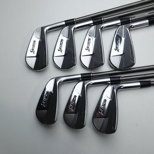 Used Srixon Z-Forged II Iron Set / 4 - PW / Stiff Flex