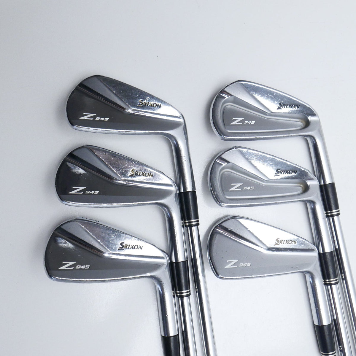 Used Srixon Z745 & Z945 Combo Iron Set / 4 - 9 IRON / Stiff Flex