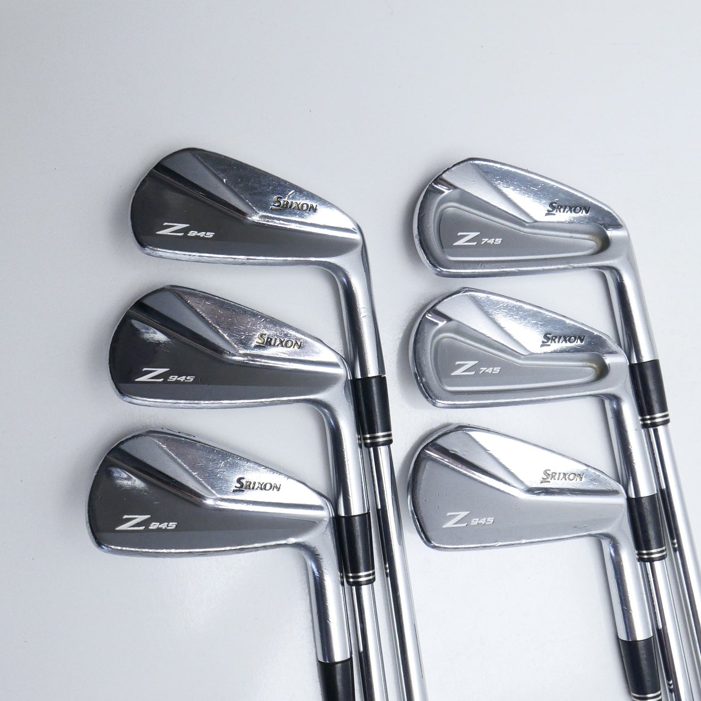 Used Srixon Z745 & Z945 Combo Iron Set / 4 - 9 IRON / Stiff Flex
