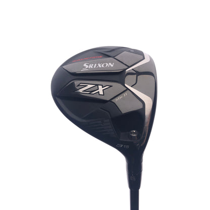 Used Srixon ZX MKII 3 Fairway Wood / 15 Degrees / Soft Regular Flex