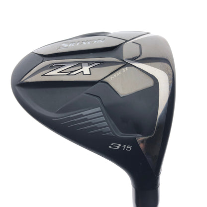 Used Srixon ZX MKII 3 Fairway Wood / 15 Degrees / Stiff Flex