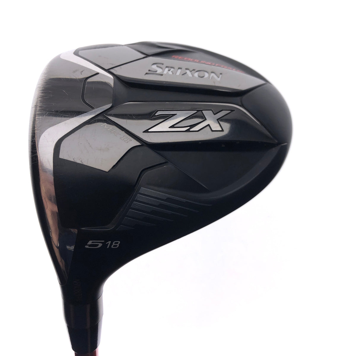 Used Srixon ZX MKII 5 Fairway Wood / 18 Degrees / Stiff Flex / Left-Handed