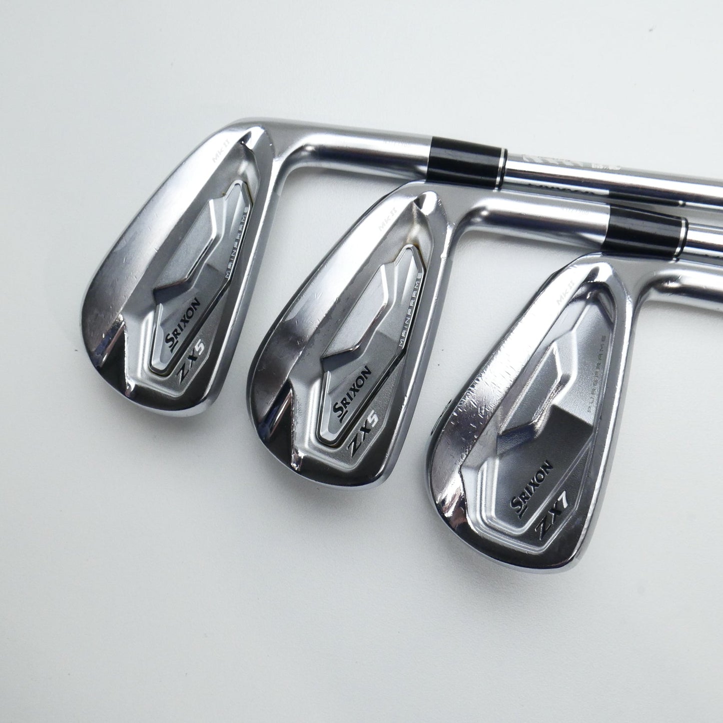 Used Srixon ZX5 MKII & ZX7 MKII Combo Set Iron Set / 6 - PW / Stiff Flex