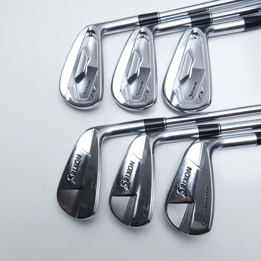 Used Srixon ZX7 MKII & Z-Forged II Iron Set / 5 - PW / Stiff Flex