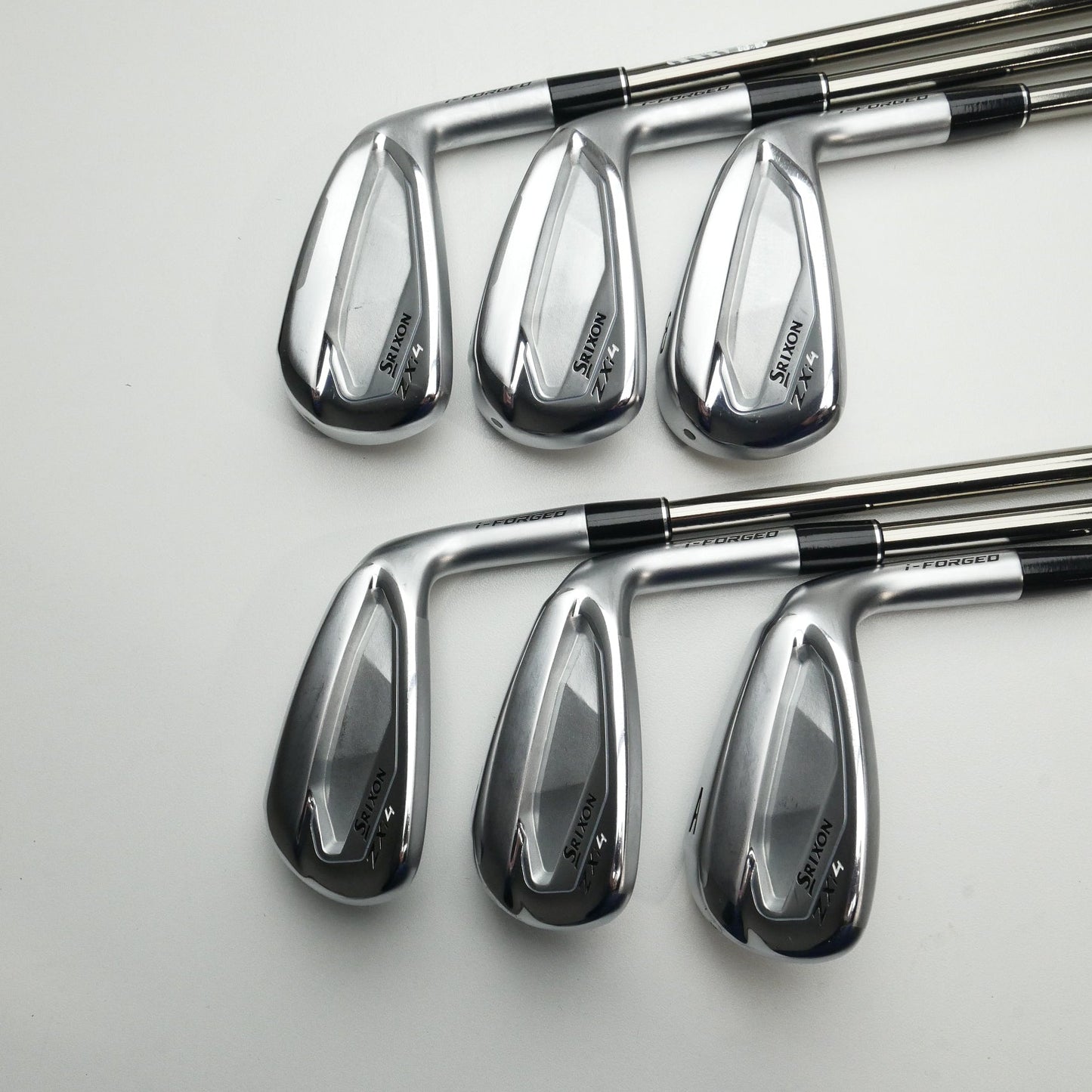 Used Srixon ZXi4 Iron Set / 6 - PW + AW / Stiff Flex