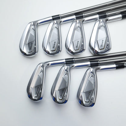 Used Srixon ZXi5 Iron Set / 6 - SW + AW / Stiff Flex