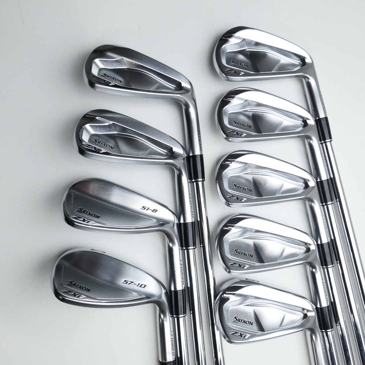 Used Srixon ZXi7 Iron Set / 4 - SW + AW / X-Stiff Flex