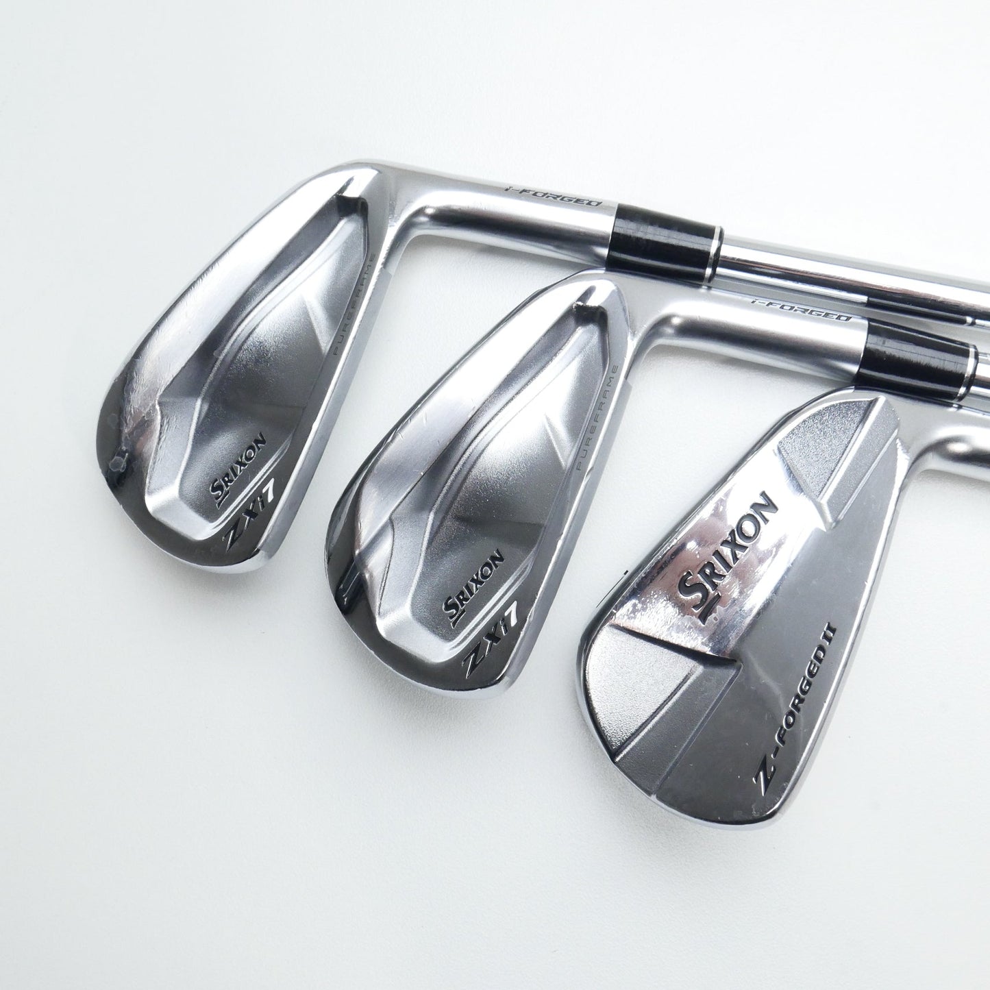 Used Srixon ZXi7 & Z-Forged ii Combo Iron Set / 5 - 9 IRON / Stiff Flex
