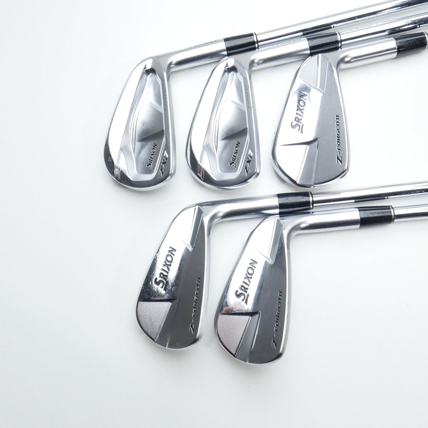 Used Srixon ZXi7 & Z-Forged ii Combo Iron Set / 5 - 9 IRON / Stiff Flex