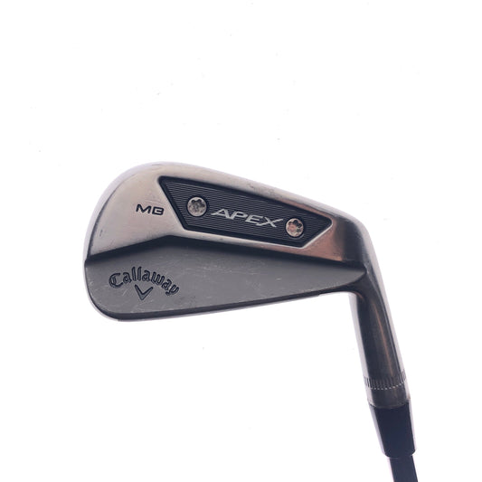 Used TOUR ISSUE Callaway Apex MB 24 Raw 5 Iron / 26.0 Degrees / X-Stiff Flex