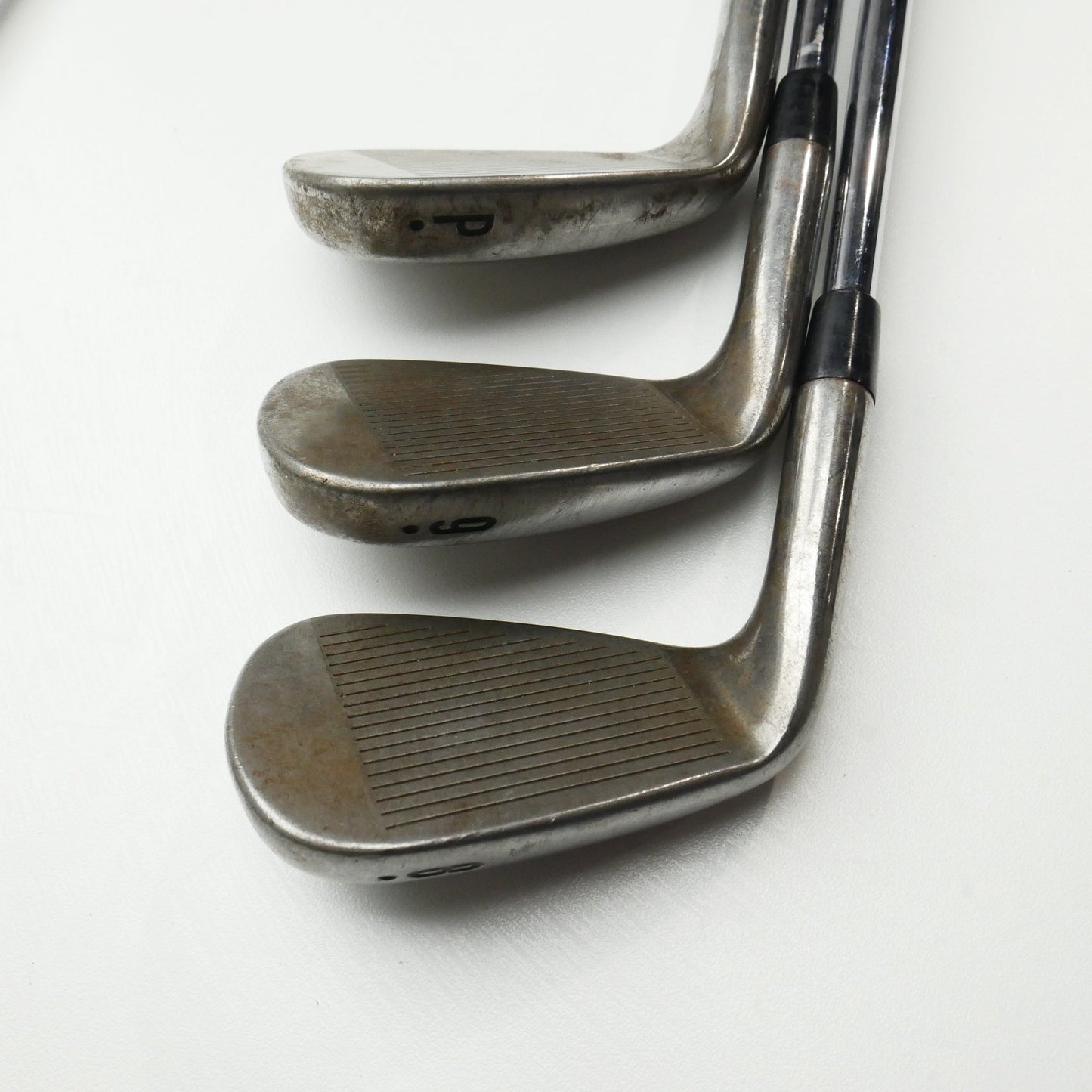 Used TOUR ISSUE Callaway Apex Pro 19 RAW Iron Set / 5 - PW / Stiff Flex