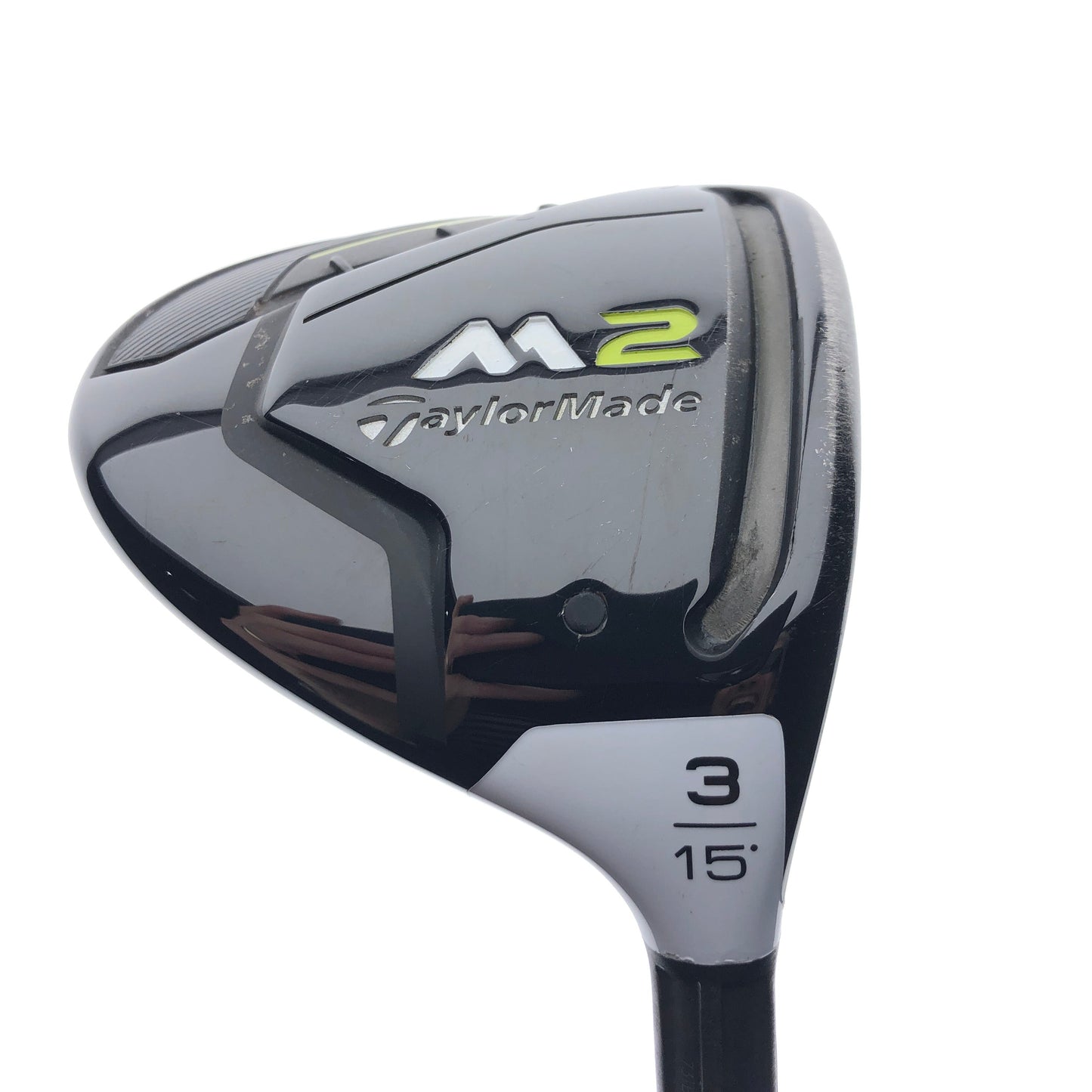 Used TOUR ISSUE TaylorMade M2 2017 3 Fairway Wood / 15 Degrees / X-Stiff Flex