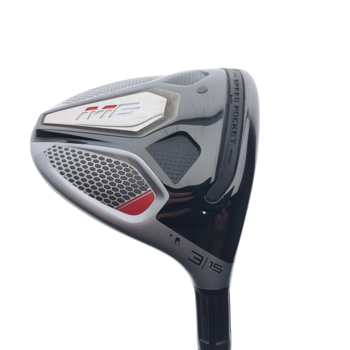 Used TOUR ISSUE TaylorMade M6 3 Fairway Wood / 15 Degrees / TX Flex