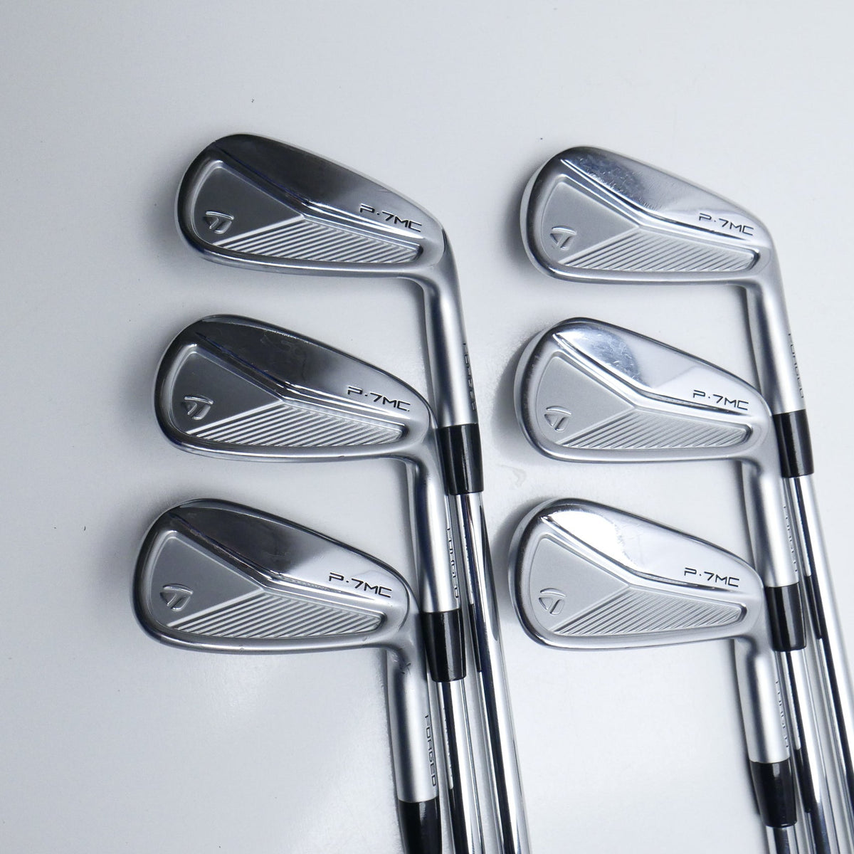 Used TOUR ISSUE TaylorMade P7MC 2023 Iron Set / 5 - PW / Stiff Flex