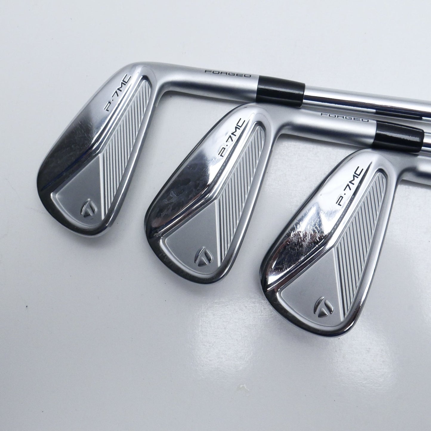 Used TOUR ISSUE TaylorMade P7MC 2023 Iron Set / 5 - PW / Stiff Flex