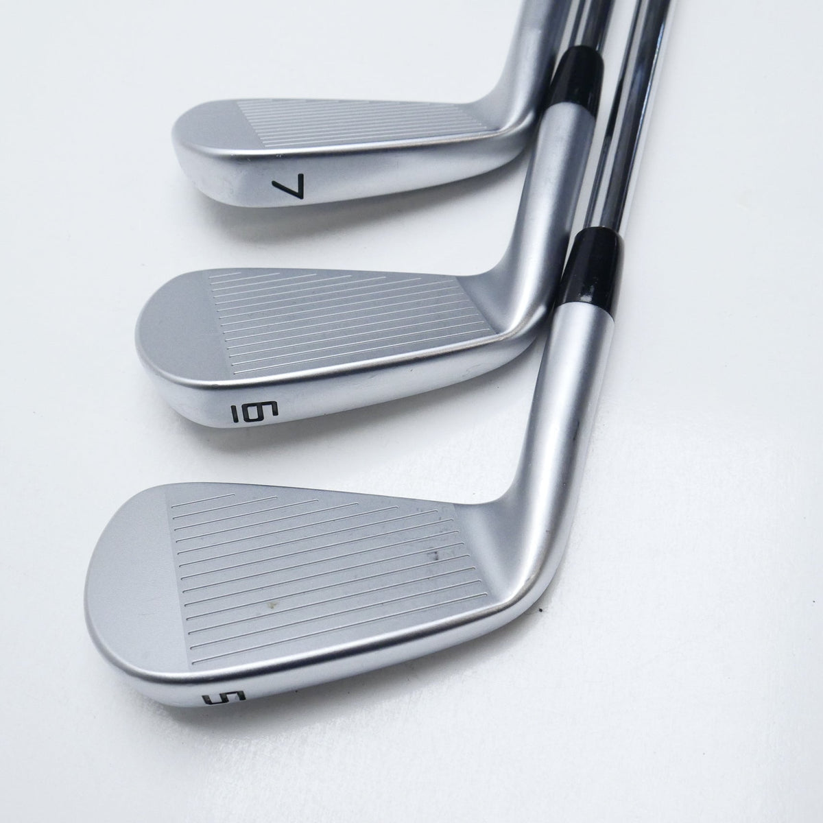 Used TOUR ISSUE TaylorMade P7MC 2023 Iron Set / 5 - PW / Stiff Flex