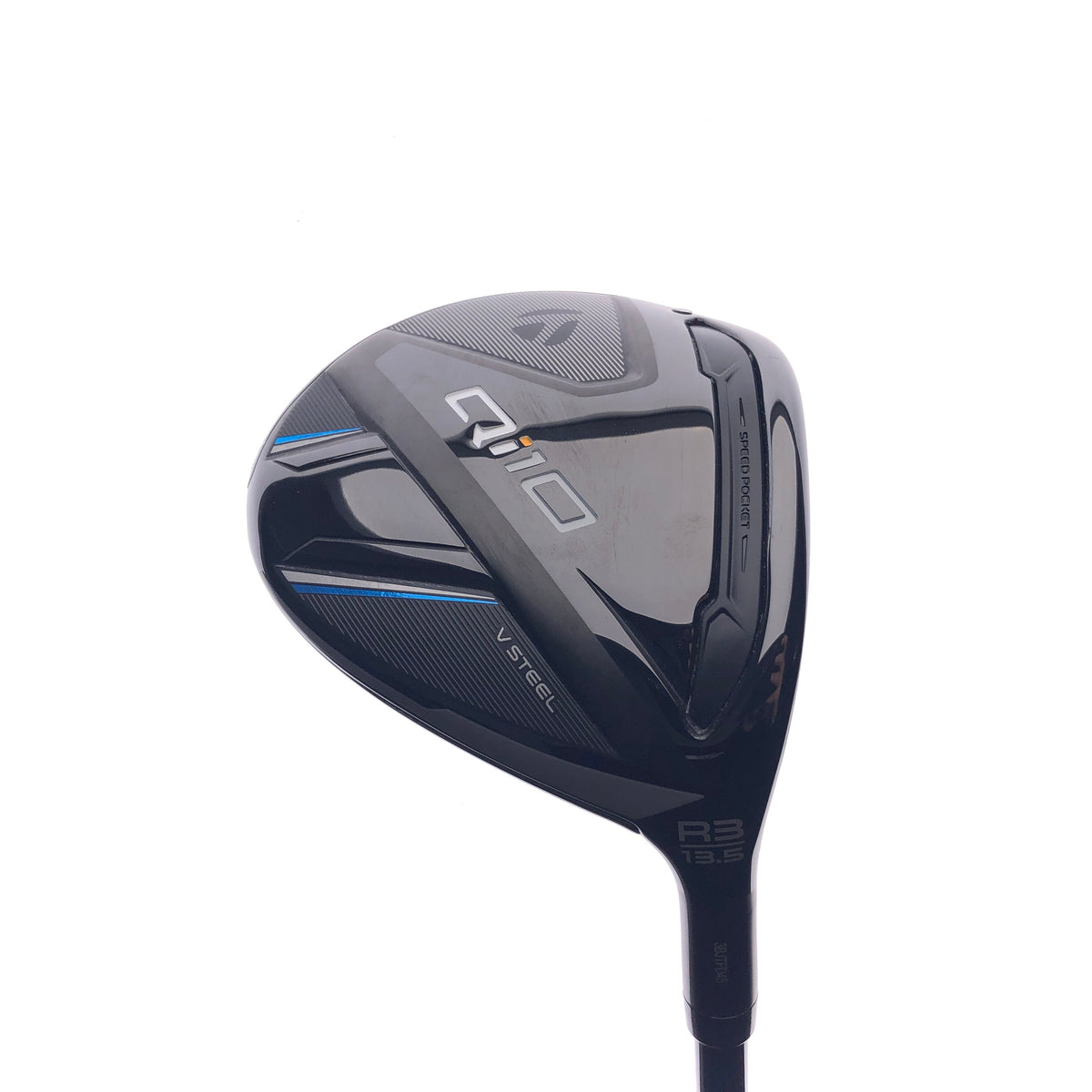 Used TOUR ISSUE TaylorMade Qi10 Rocket 3 Wood / 13.5 Degrees / Stiff Flex