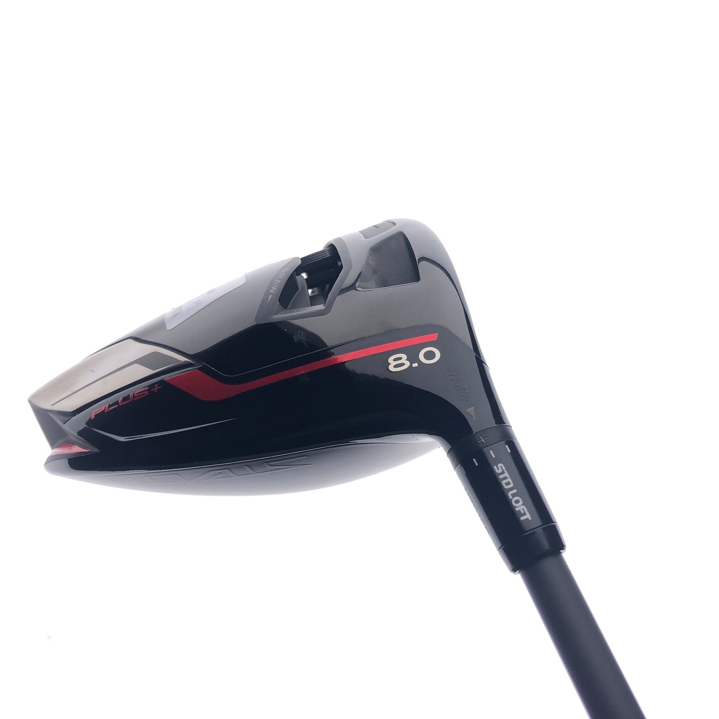 Used TOUR ISSUE TaylorMade Stealth Plus Driver / 8.0 Degrees / X-Stiff Flex