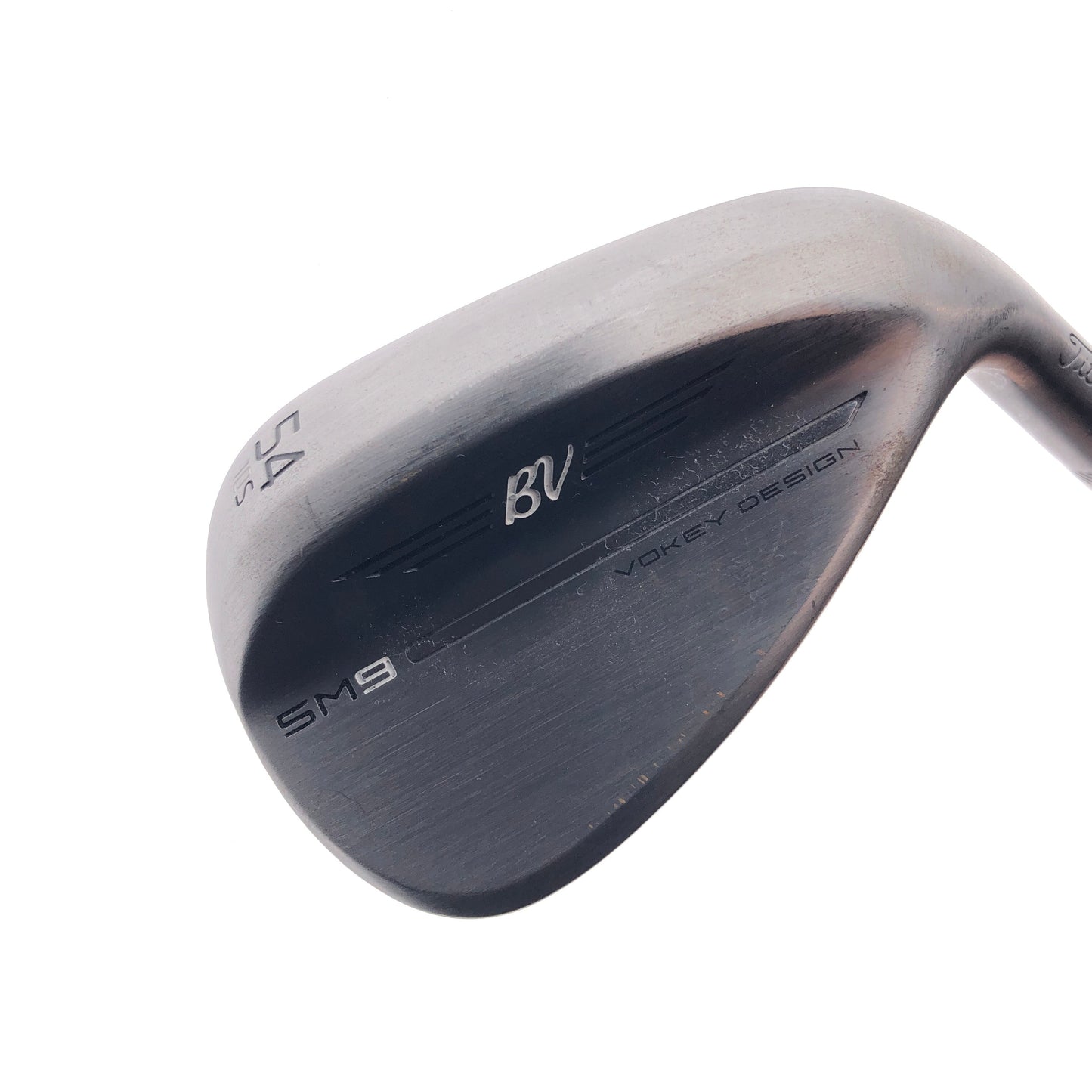 Used TOUR ISSUE Titleist SM9 RAW Sand Wedge / 54.0 Degrees / X-Stiff Flex