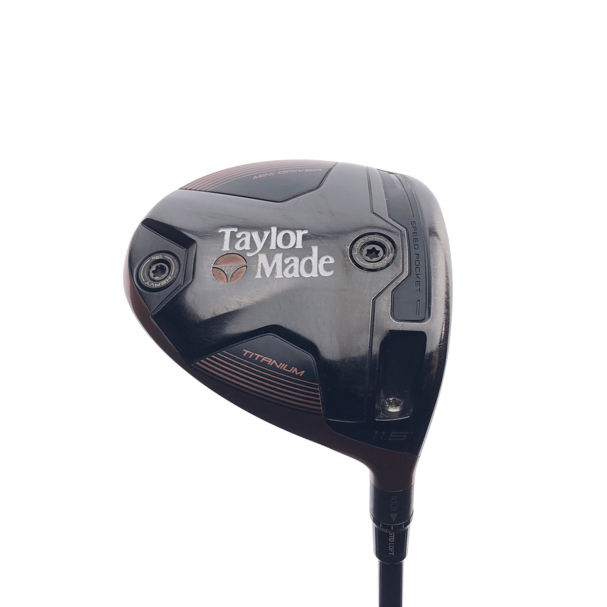 Used TaylorMade BRNR Mini Copper Driver / 11.5 Degrees / Regular Flex