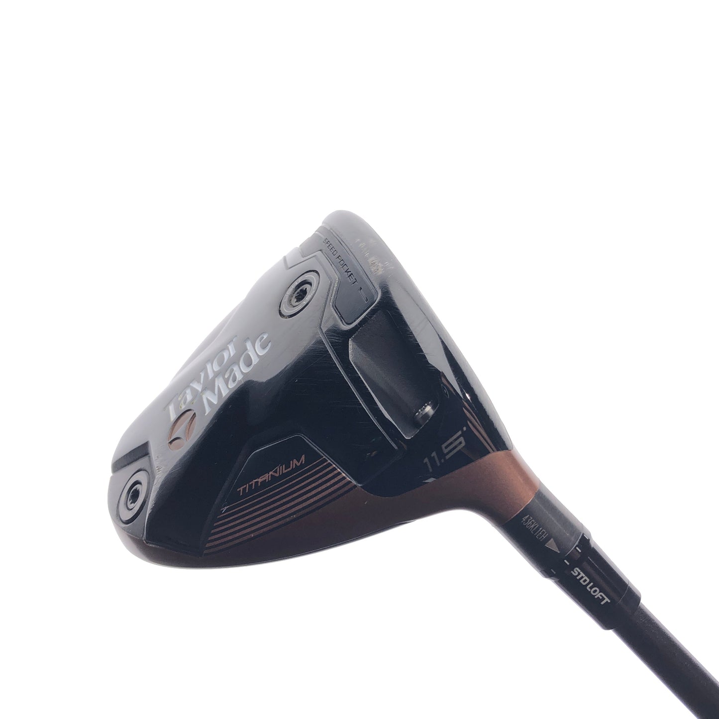 Used TaylorMade BRNR Mini Copper Driver / 11.5 Degrees / Stiff Flex