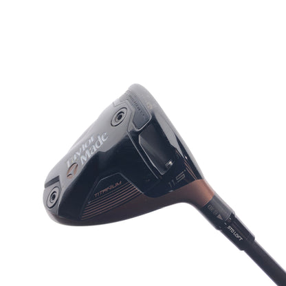 Used TaylorMade BRNR Mini Copper Driver / 11.5 Degrees / Stiff Flex