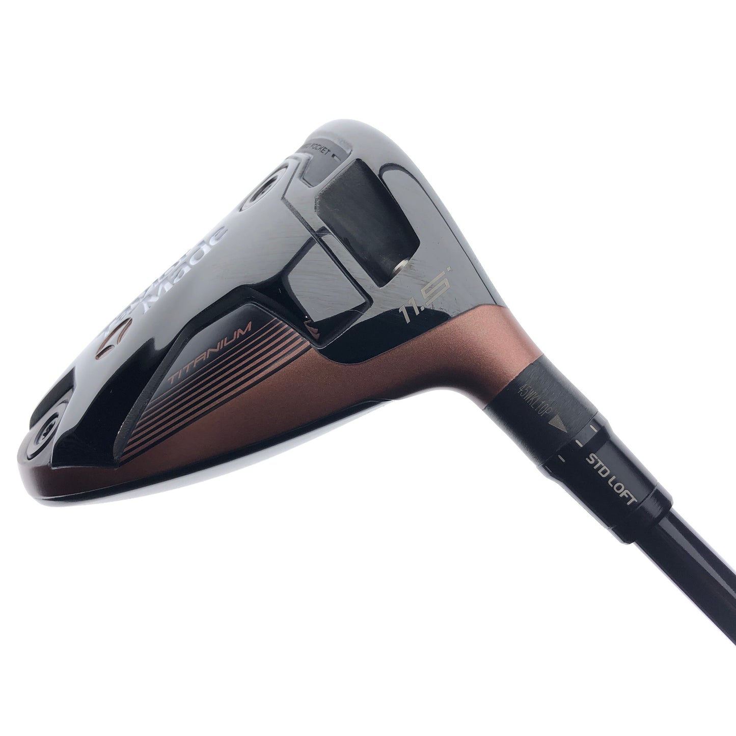 Used TaylorMade BRNR Mini Copper Driver / 11.5 Degrees / Stiff Flex
