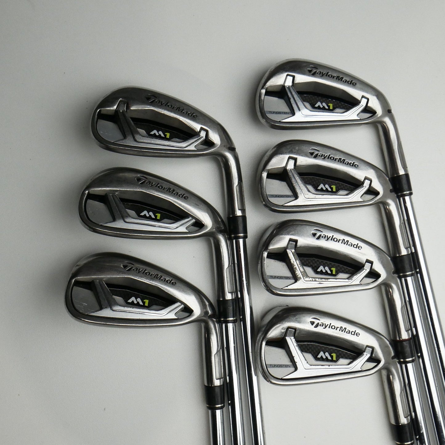 Used TaylorMade M1 2017 Iron Set / 4 - PW / Regular Flex