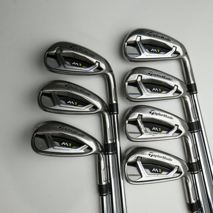 Used TaylorMade M1 2017 Iron Set / 4 - PW / Regular Flex