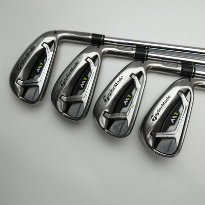 Used TaylorMade M1 2017 Iron Set / 4 - PW / Regular Flex