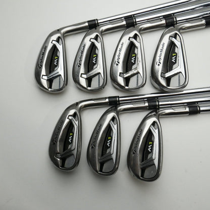 Used TaylorMade M1 2017 Iron Set / 4 - PW / Regular Flex