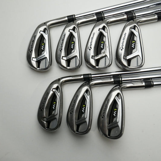 Used TaylorMade M1 2017 Iron Set / 4 - PW / Regular Flex
