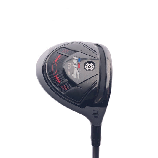 Used TaylorMade M4 Tour 3 Fairway Wood / 15 Degrees / Stiff Flex