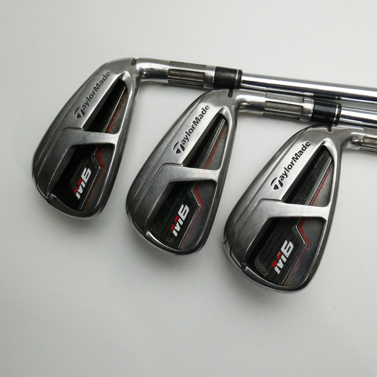 Used TaylorMade M6 Iron Set / 6 - PW / Stiff Flex