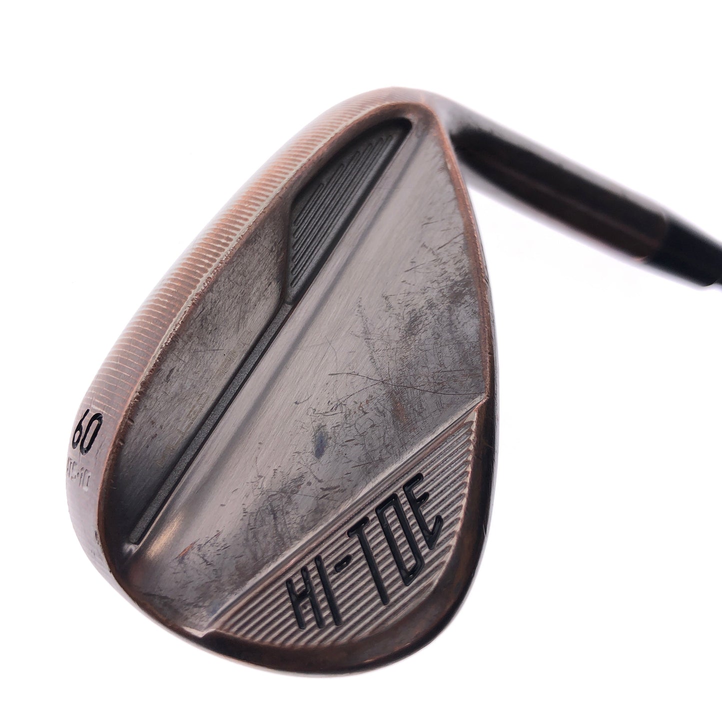 Used TaylorMade Milled Grind Hi-Toe 4 Copper Lob Wedge / 60.0 Deg / Wedge Flex