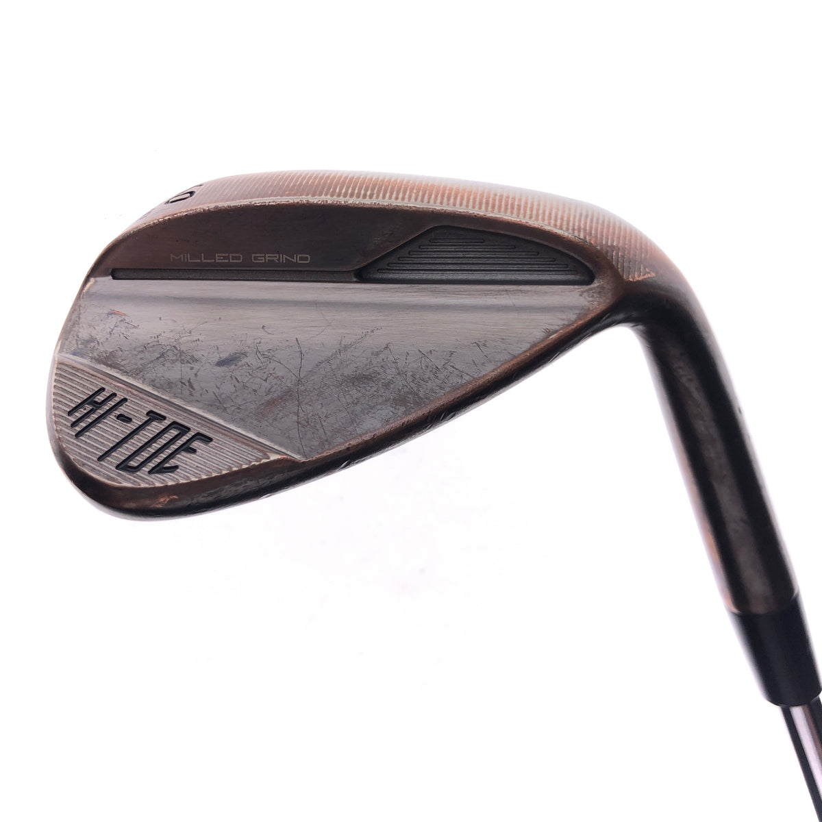 Used TaylorMade Milled Grind Hi-Toe 4 Copper Lob Wedge / 60.0 Deg / Wedge Flex