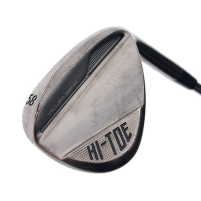 Used TaylorMade Milled Grind Hi-Toe 4 Copper Sand Wedge / 58.0 Deg / Stiff Flex