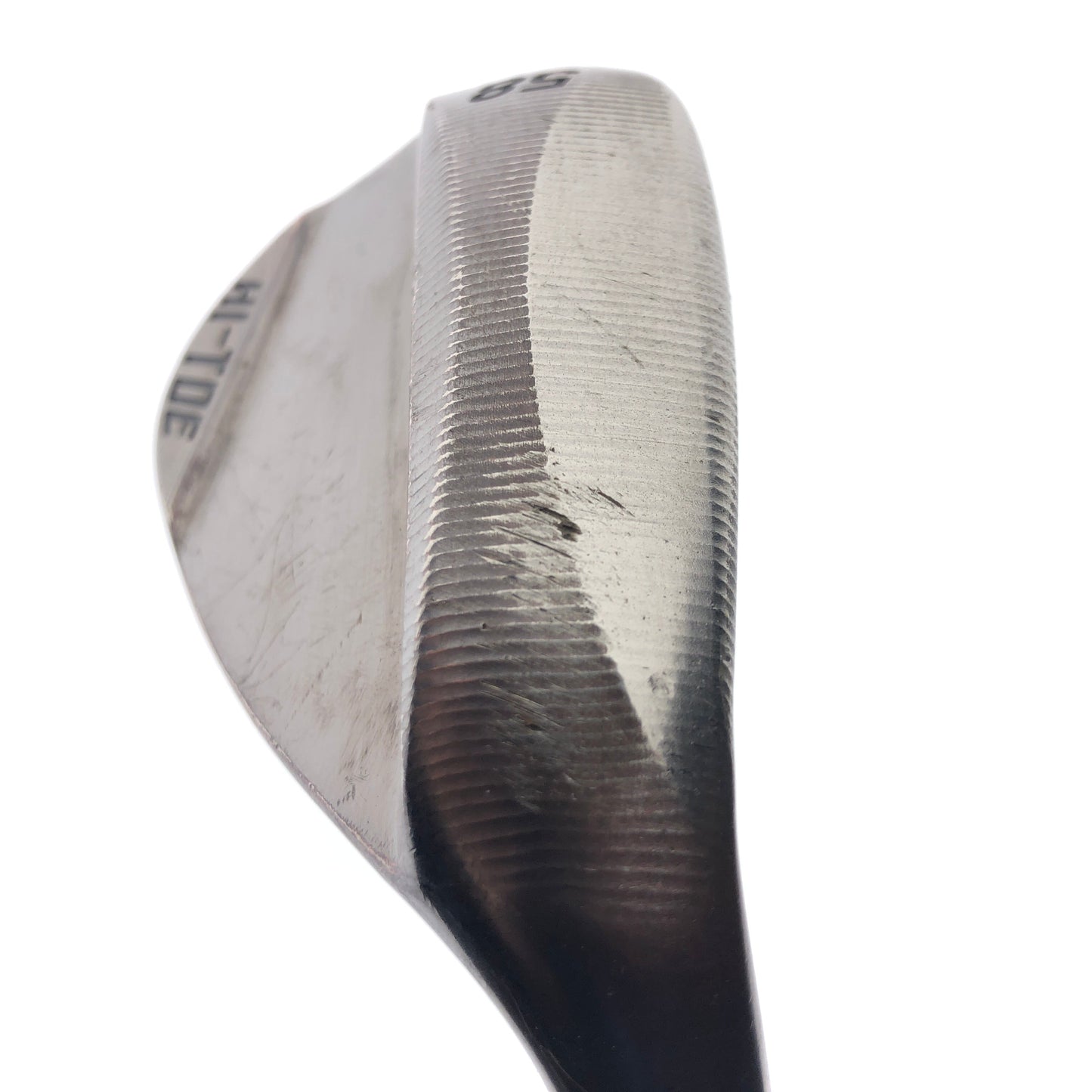 Used TaylorMade Milled Grind Hi-Toe 4 Copper Sand Wedge / 58.0 Deg / Stiff Flex