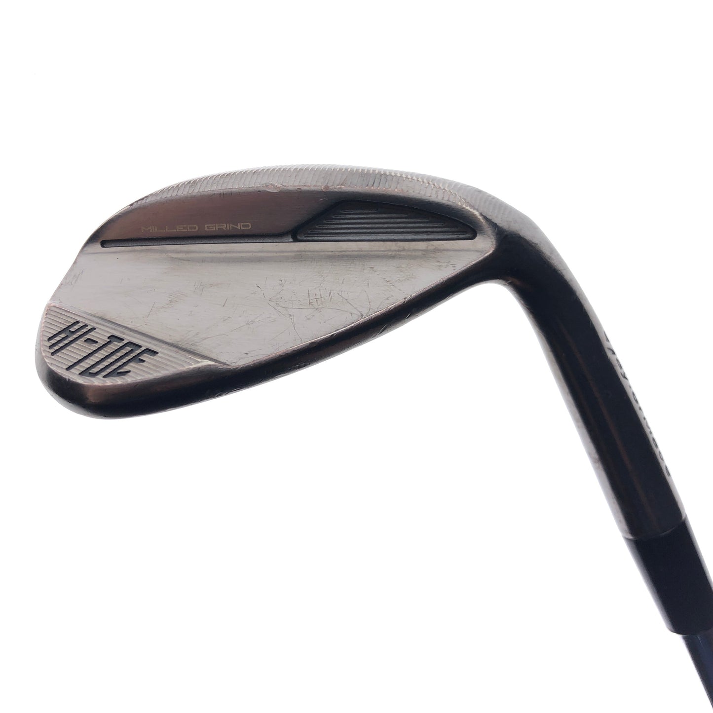 Used TaylorMade Milled Grind Hi-Toe 4 Copper Sand Wedge / 58.0 Deg / Stiff Flex
